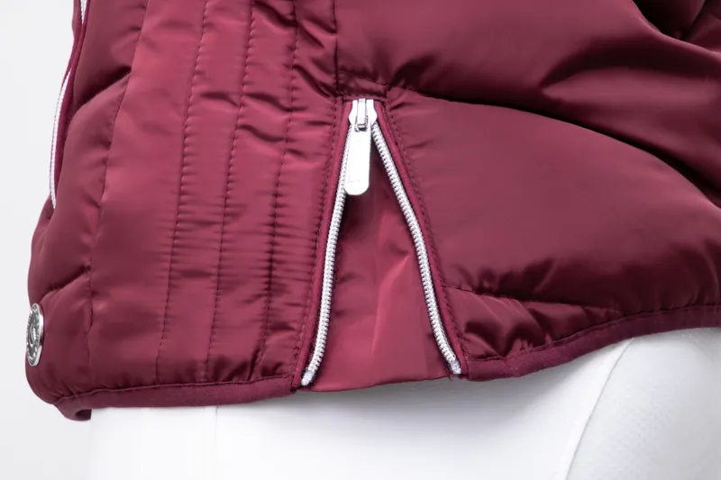 Coldstream Kimmerston Quilted Gilet - Windsor Wine Medium-4